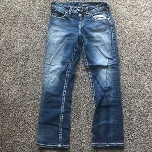 3/$20 Silver natsuki Capri size 28